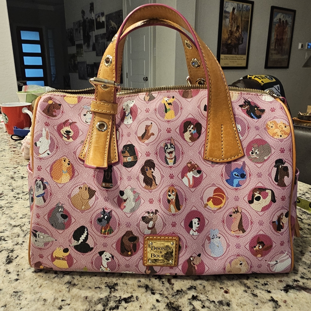 Pink Disney Dooney & Bourke Handbag